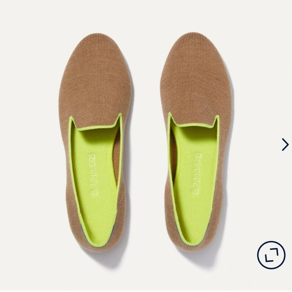 New Rothy's Merino Loafers in Clove Size 6